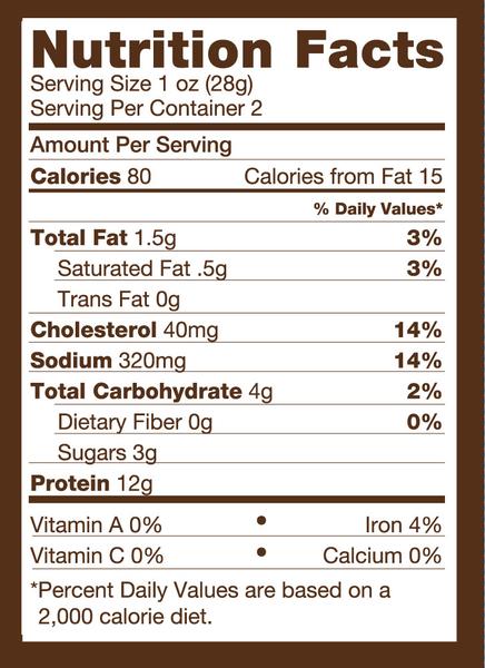 High in Protein, Low in Sugar