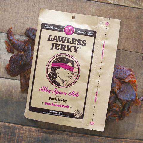 Moist BBQ Spare Rib Pork Jerky
